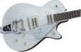 Gretsch G6129T Players Edition Jet FT with Bigsby Rosewood Fingerboard in Silver Sparkle
