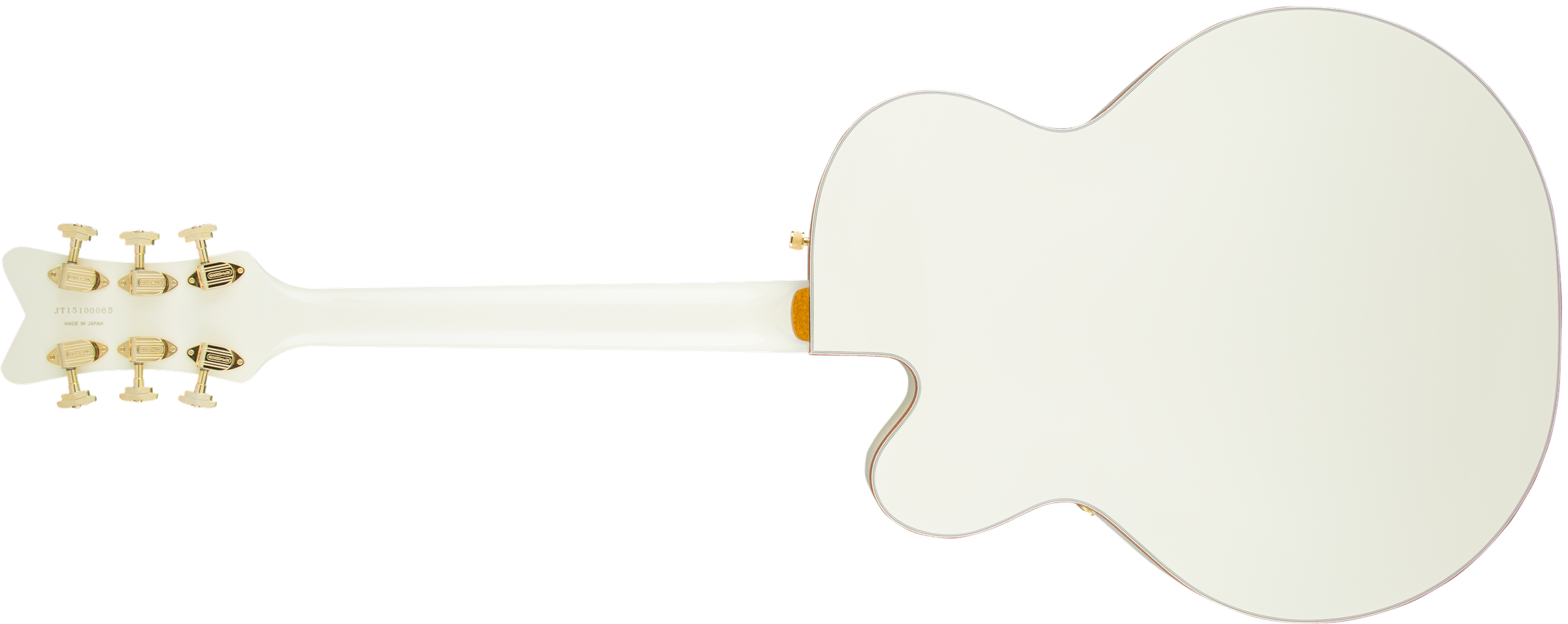 Gretsch G6136-55 G6136-55 Vintage Select Edition '55 Falcon™ Hollow Body with Cadillac Tailpiece, TV Jones®, Solid Spruce Top, Vintage White, Lacquer MODEL #: 2411510805