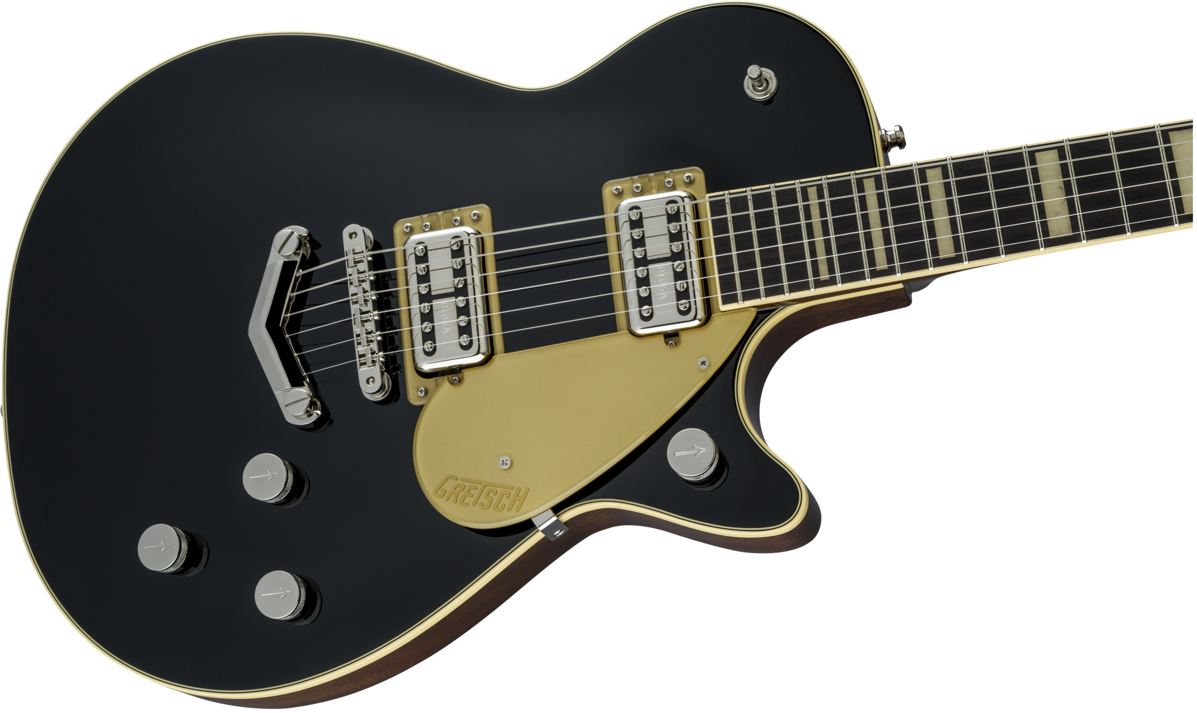 GRETSCH G6228 Players Edition Jet BT with V Stoptail Rosewood Fingerboard IN Black