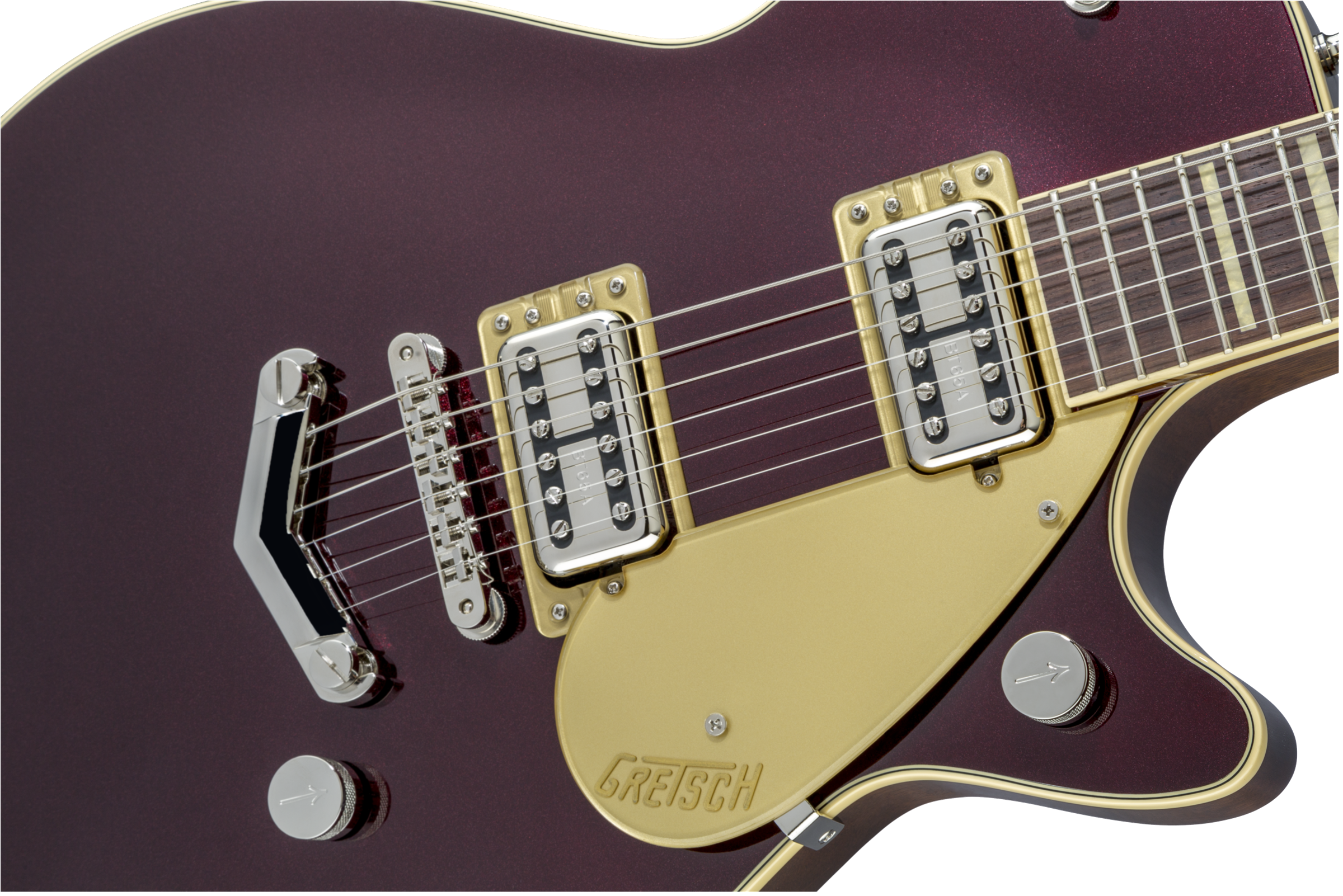 GRETSCH G6228 Players Edition Jet BT with V-Stoptail Rosewood Fingerboard IN Dark Cherry Metallic