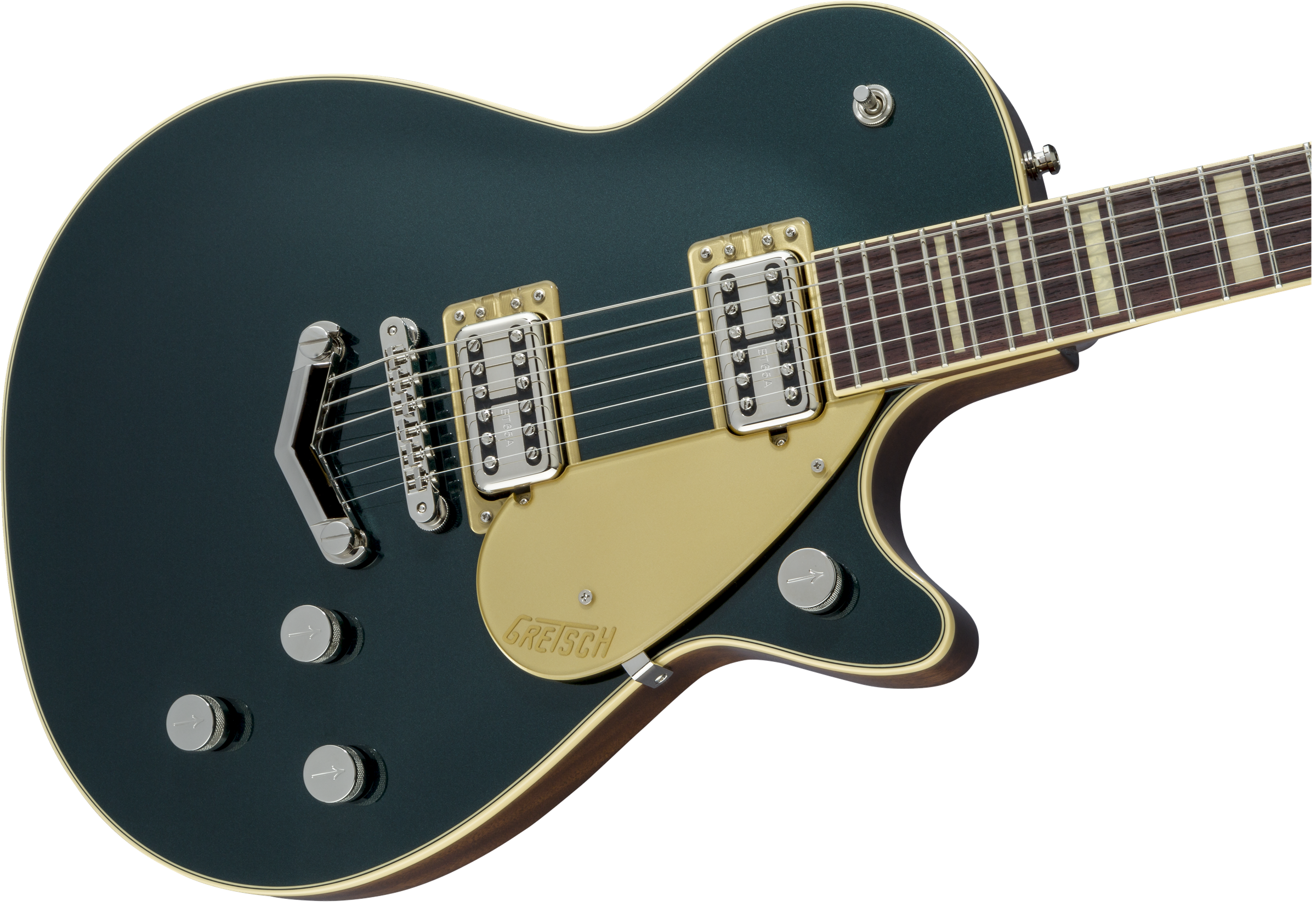 GRETSCH G6228 Players Edition Jet BT with V-Stoptail Rosewood Fingerboard IN Cadillac Green