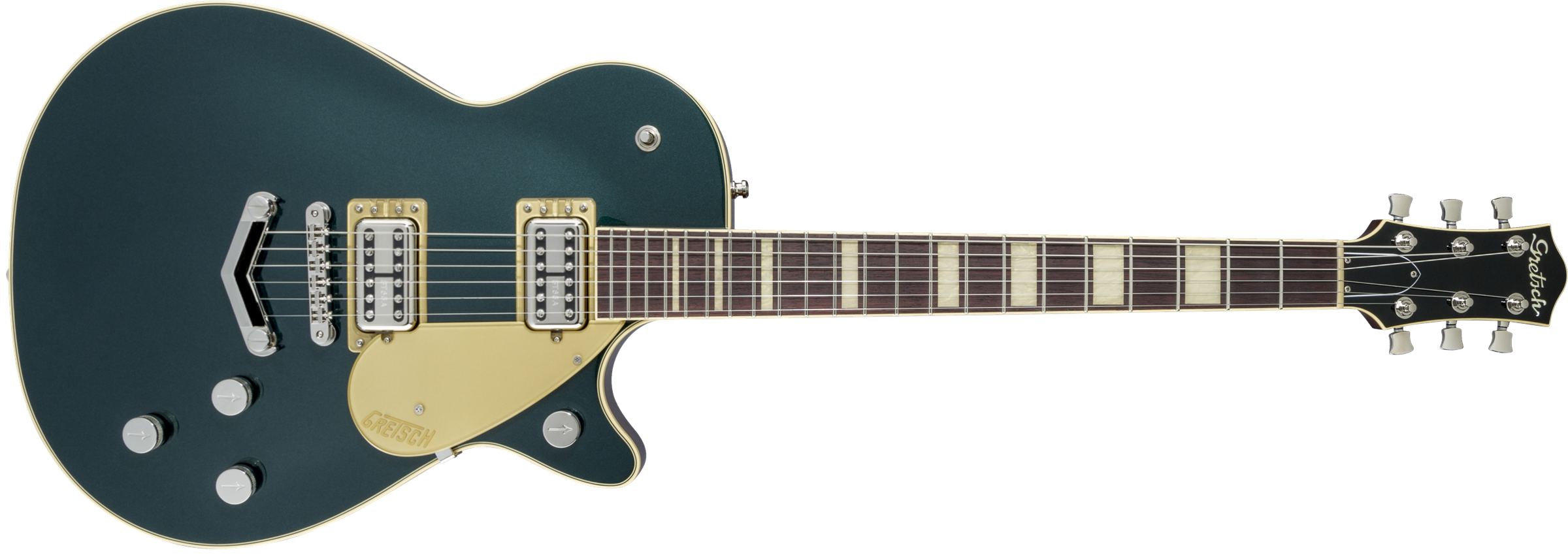 GRETSCH G6228 Players Edition Jet BT with V-Stoptail Rosewood Fingerboard IN Cadillac Green