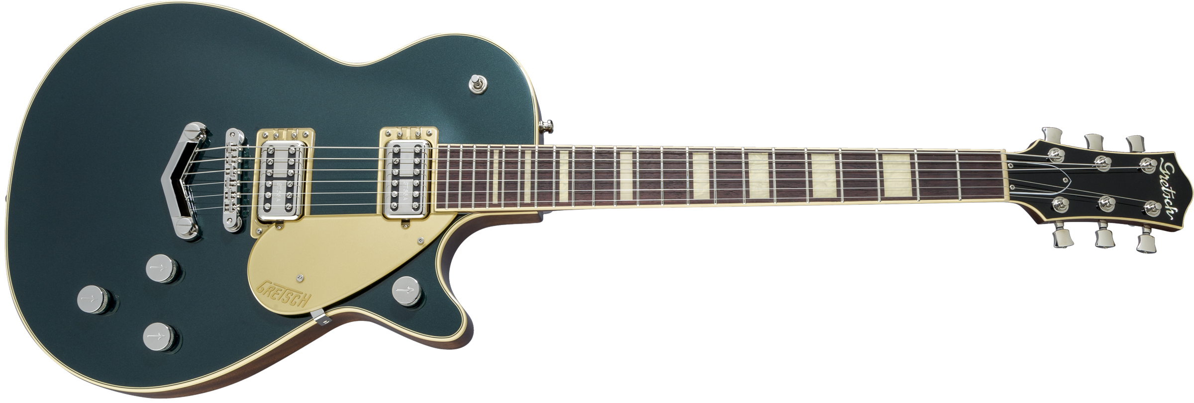 GRETSCH G6228 Players Edition Jet BT with V-Stoptail Rosewood Fingerboard IN Cadillac Green