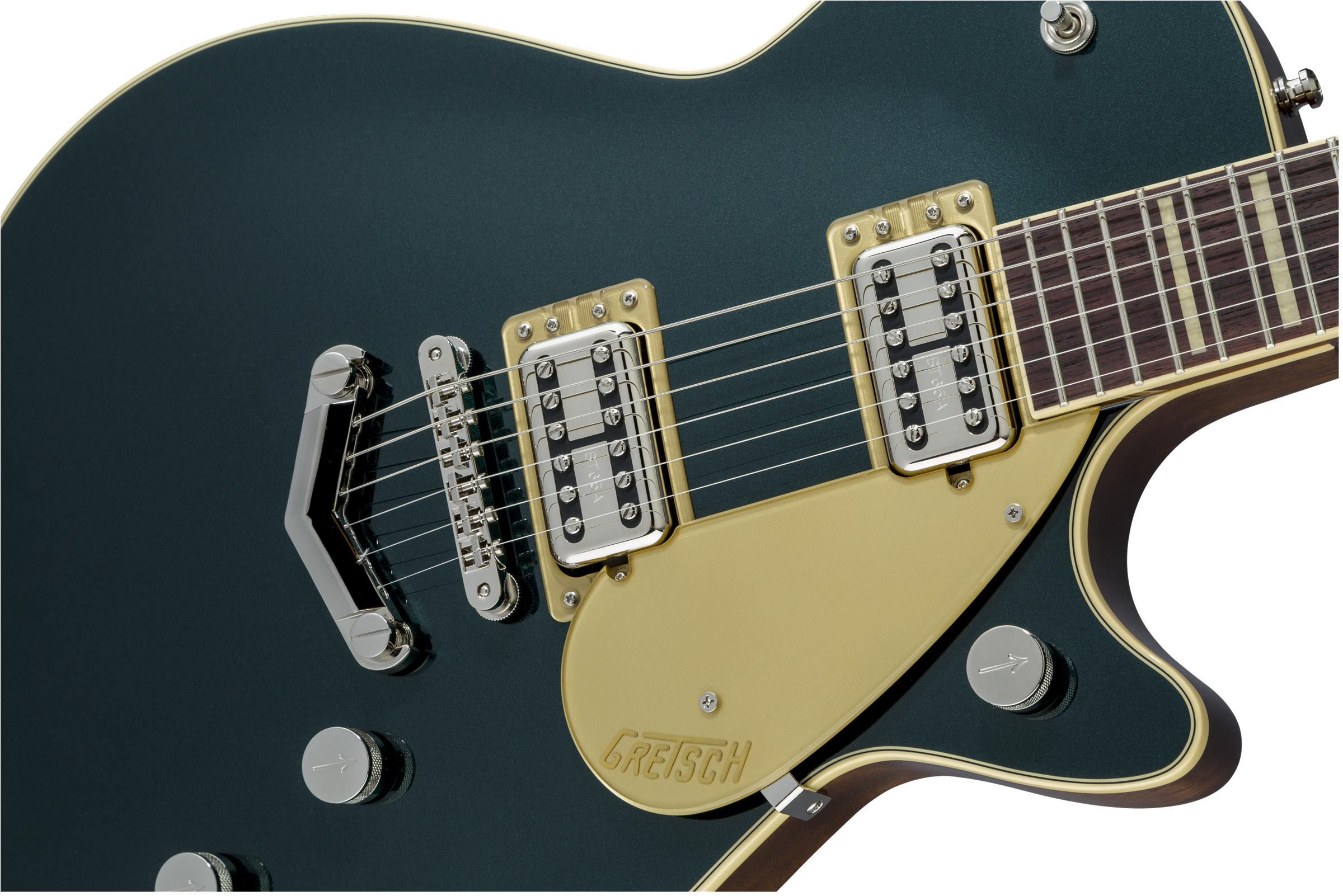 GRETSCH G6228 Players Edition Jet BT with V-Stoptail Rosewood Fingerboard IN Cadillac Green