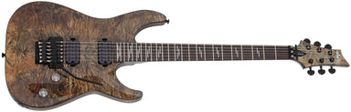 Schecter Omen Elite-6 Floyd Rose Electric Guitar Charcoal 2454-SHC