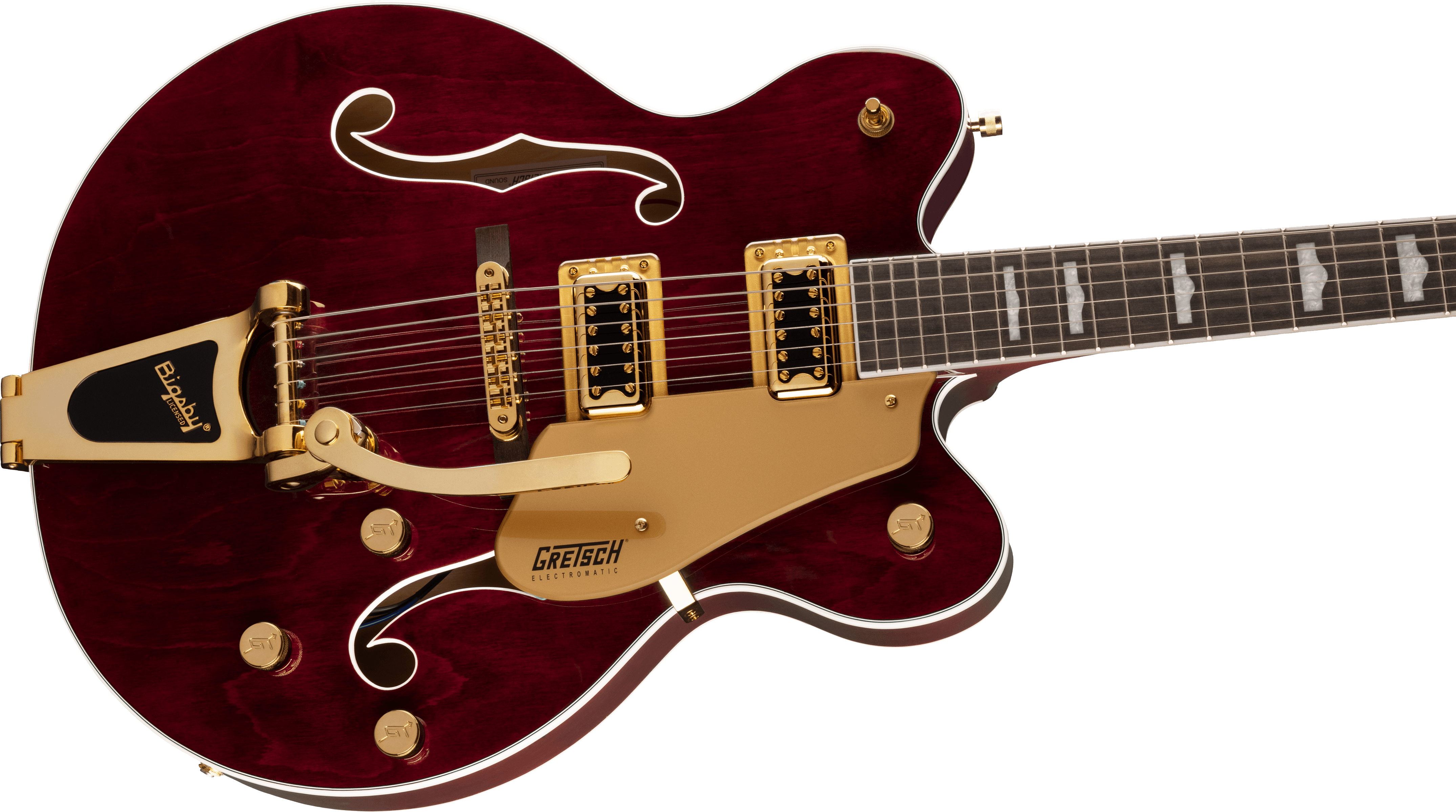 Gretsch G5422TG Electromatic Classic Hollow Body Double-Cut with Bigsby and Gold Hardware Walnut Stain  2506217517