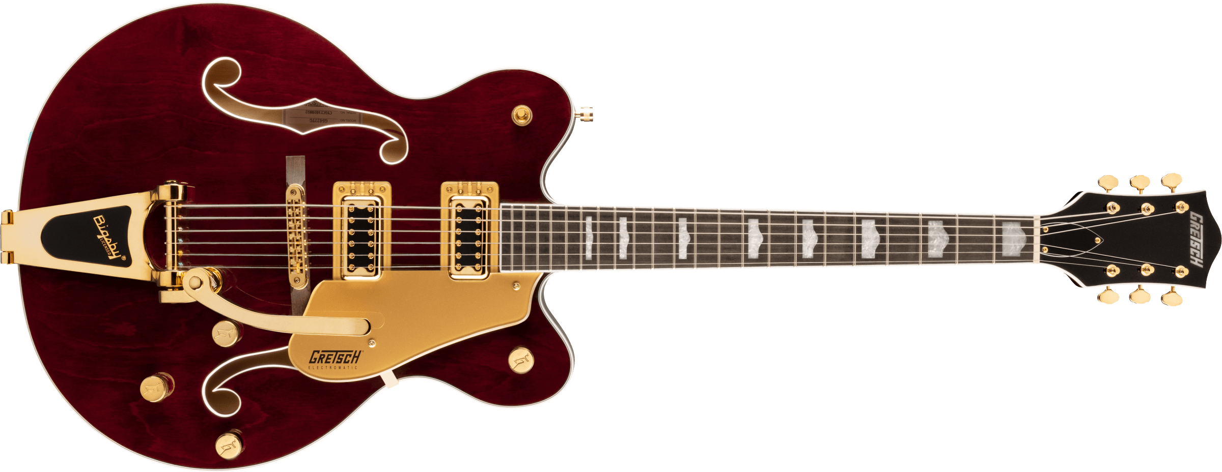 Gretsch G5422TG Electromatic Classic Hollow Body Double Cut with Bigsby and Gold Hardware Walnut Stain 2506217517