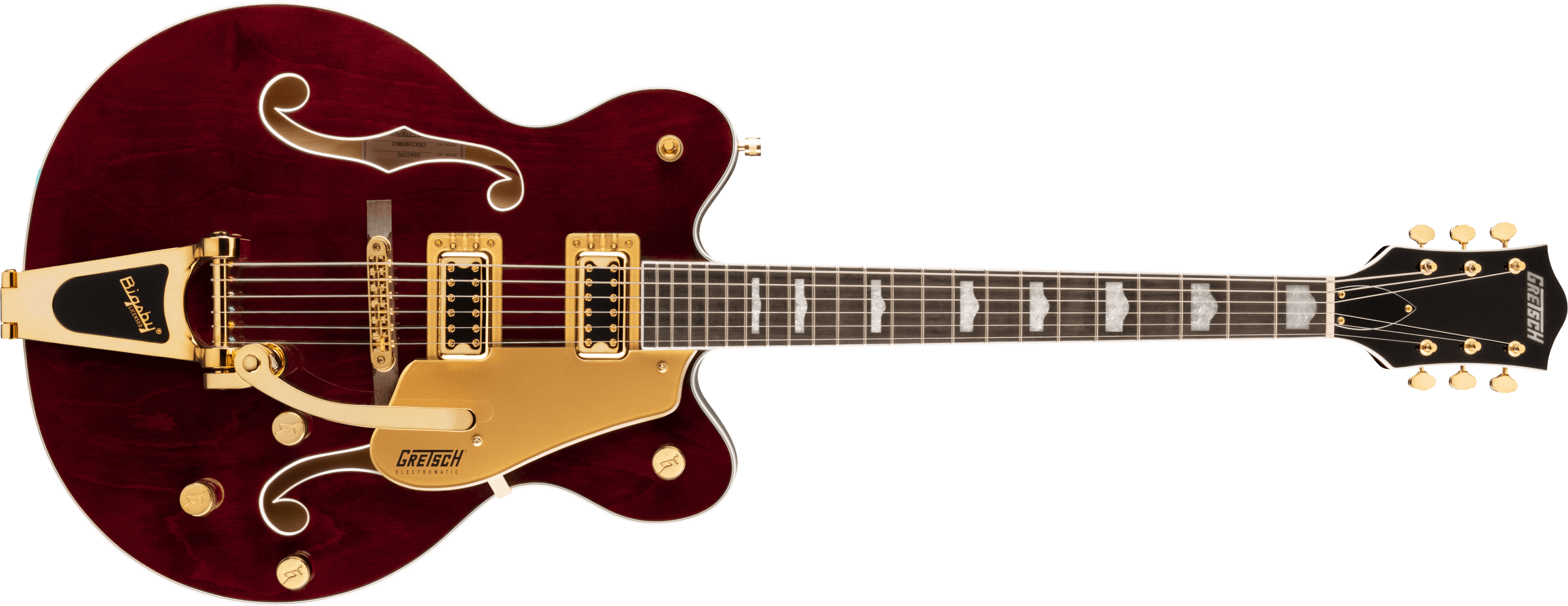 Gretsch G5422TG Electromatic Classic Hollow Body Double-Cut with Bigsby and Gold Hardware Walnut Stain  2506217517