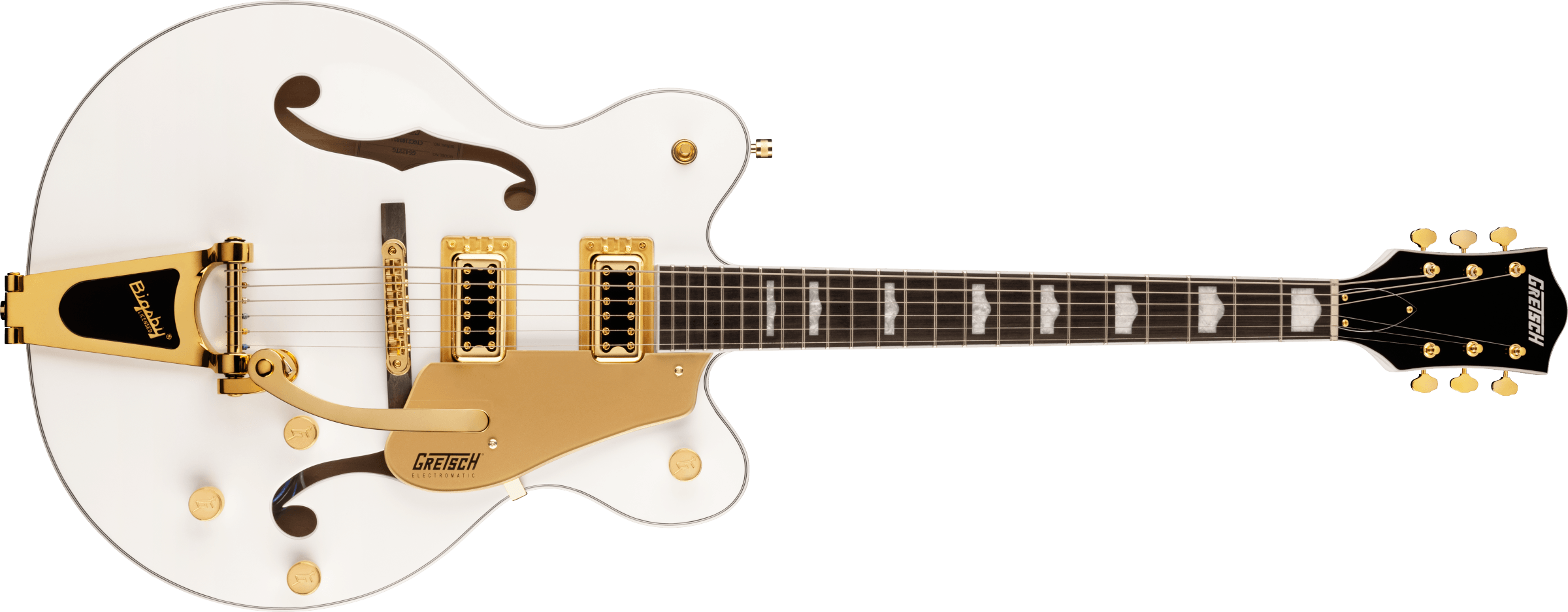 GRETSCH G5422TG Electromatic Classic Hollow Body Double-Cut with Bigsby and Gold Hardware Snowcrest White 2506217567