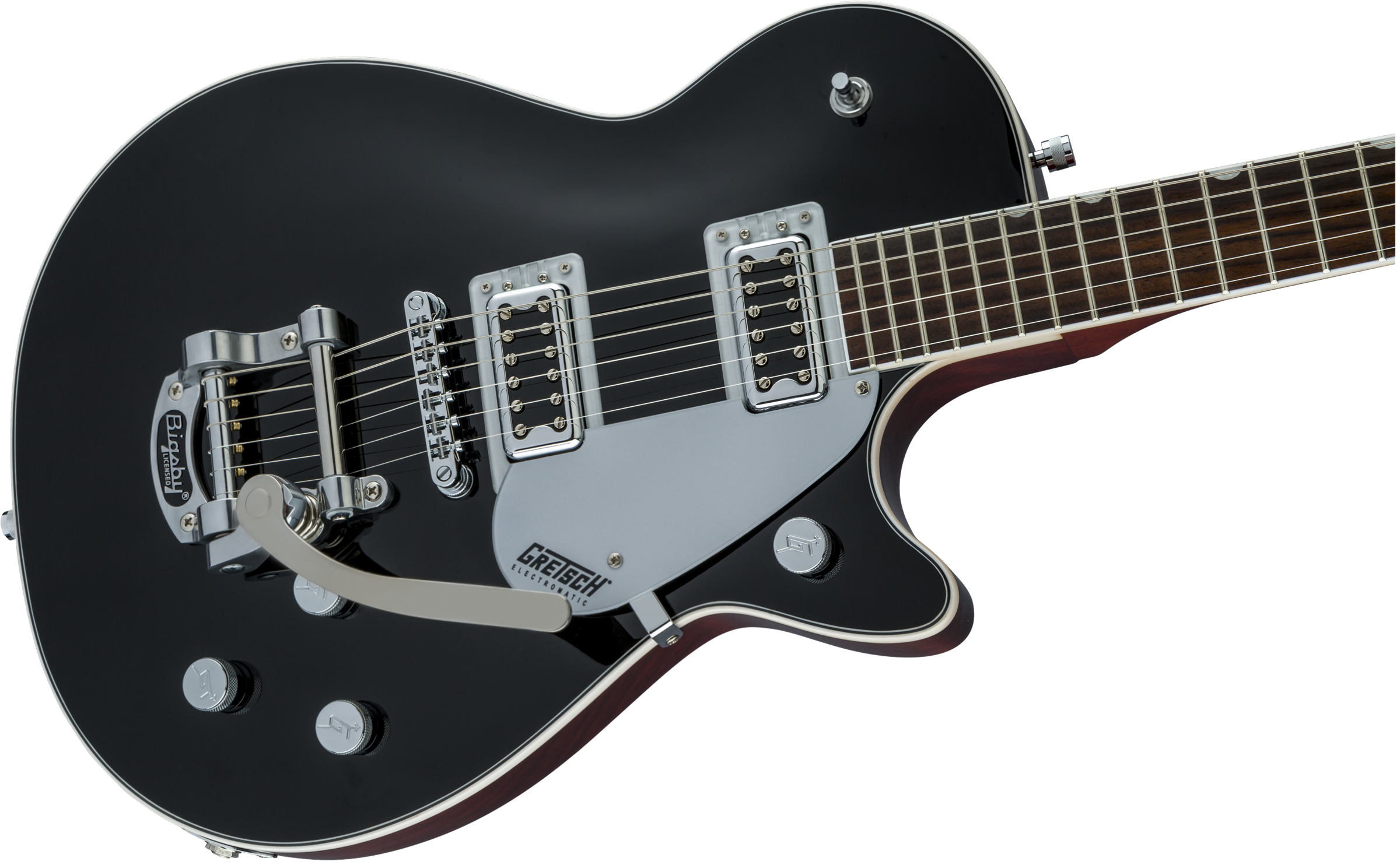 Gretsch G5230T Electromatic Jet FT Single-Cut with Bigsby Black Walnut Fingerboard Black