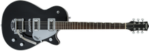 Gretsch G5230T Electromatic® Jet™ FT Single-Cut with Bigsby Black Walnut Fingerboard Black