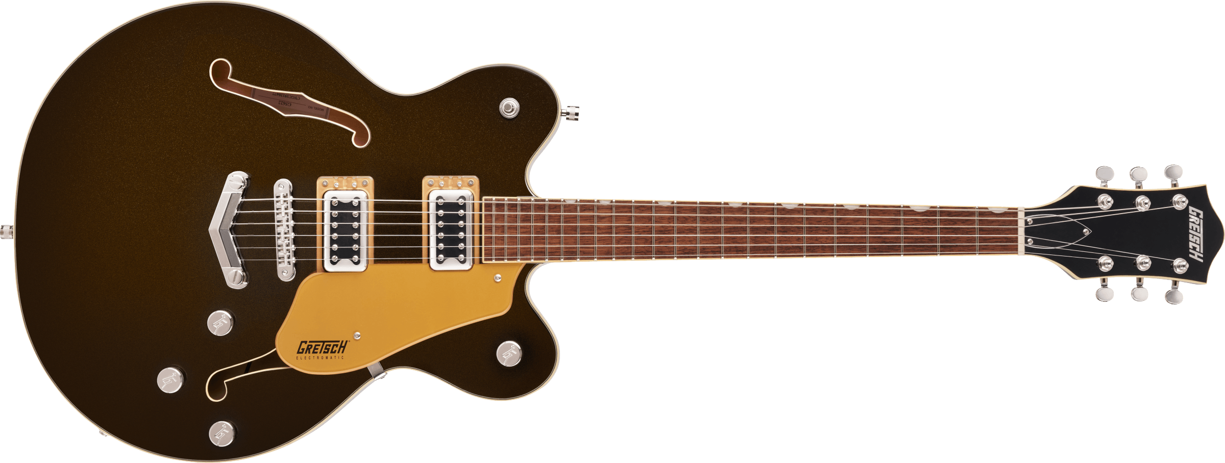 G5622 Electromatic Center Block Double Cut with V Stoptail Laurel Fi L.A. Music