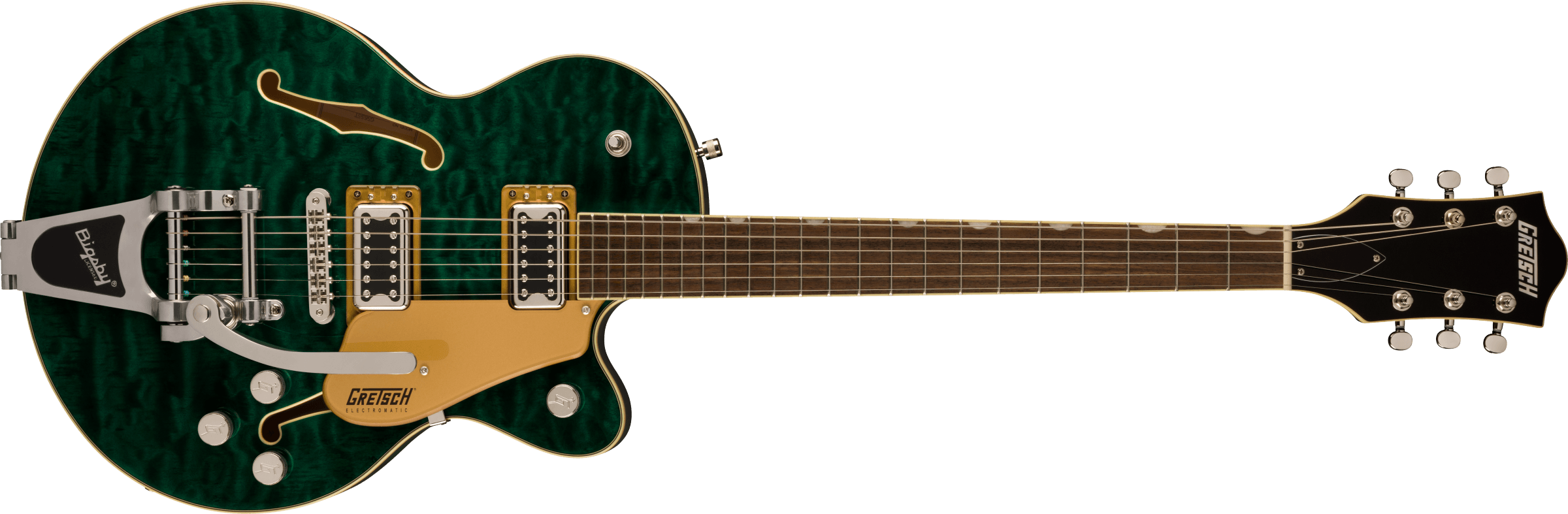 GRETSCH G5655T-QM Electromatic Center Block Jr. Single-Cut Quilted Maple with Bigsby Mariana MODEL 2509876538