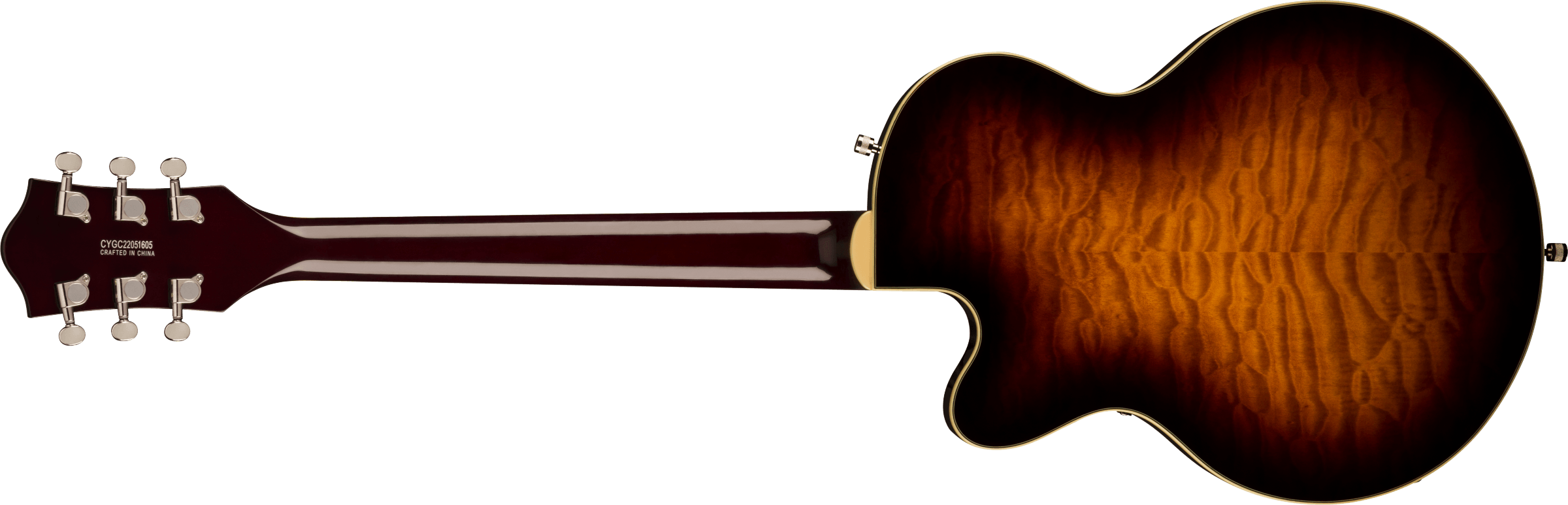 GRETSCH G5655T-QM Electromatic Center Block Jr. Single-Cut Quilted Maple with Bigsby Sweet Tea MODEL 2509876539