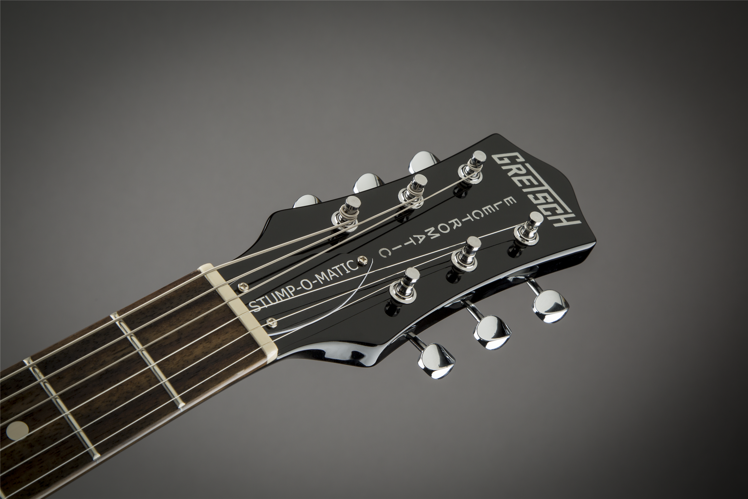 Gretsch G5135CVT-PS Patrick Stump Electromatic® "Stump-O-Matic" CVT, Black with Pewter Stripes