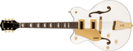 GRETSCH G5422GLH Electromatic Classic Hollow Body Double-Cut with Gold Hardware Left Handed Snowcrest White 2516227567