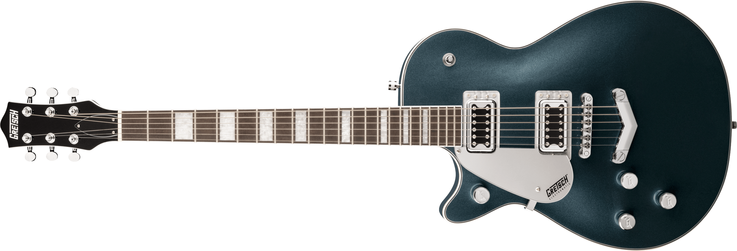 GRETSCH G5220LH Electromatic Jet BT Single-Cut with V-Stoptail Left Handed Jade Grey Metallic 2517120519