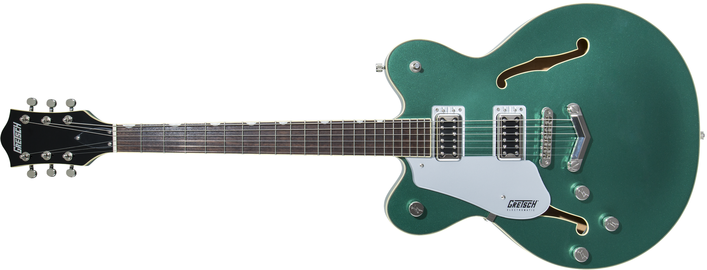 Gretsch G5622LH Electromatic® Center Block Double-Cut with V-Stoptail, Left-Handed, Laurel Fingerboard, Georgia Green