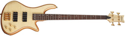 Schecter Stiletto Custom-4 4-String Electric Bass Guitar, Natural Satin 2531-SHC