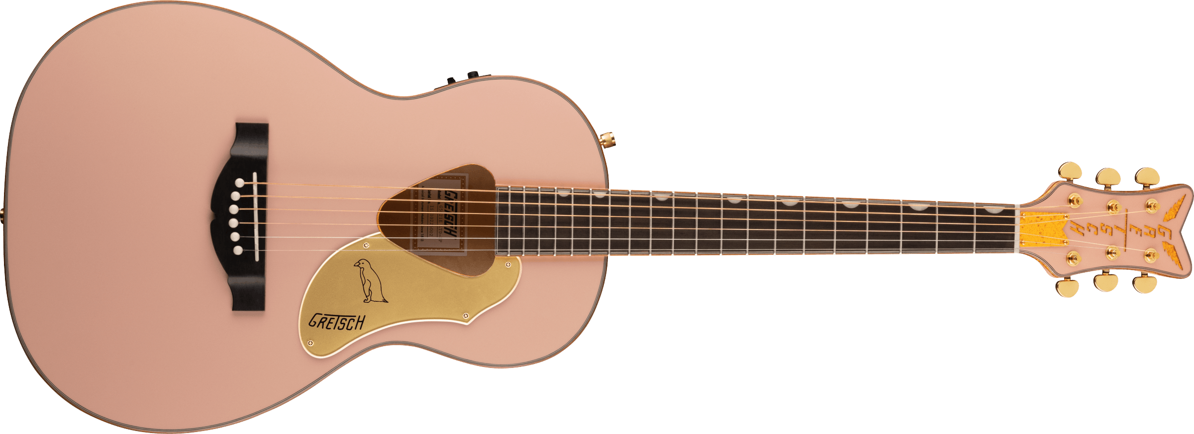 GRETSCH G5021E Rancher Penguin Parlor Acoustic Electric Shell Pink 2714014556