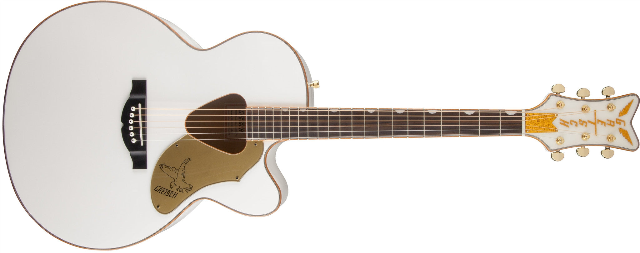 Gretsch G5022CWFE Rancher Falcon Jumbo, Electric, White 2714024505 Gretsch G5022CWFE Rancher Falcon Jumbo, Electric, White 2714024505