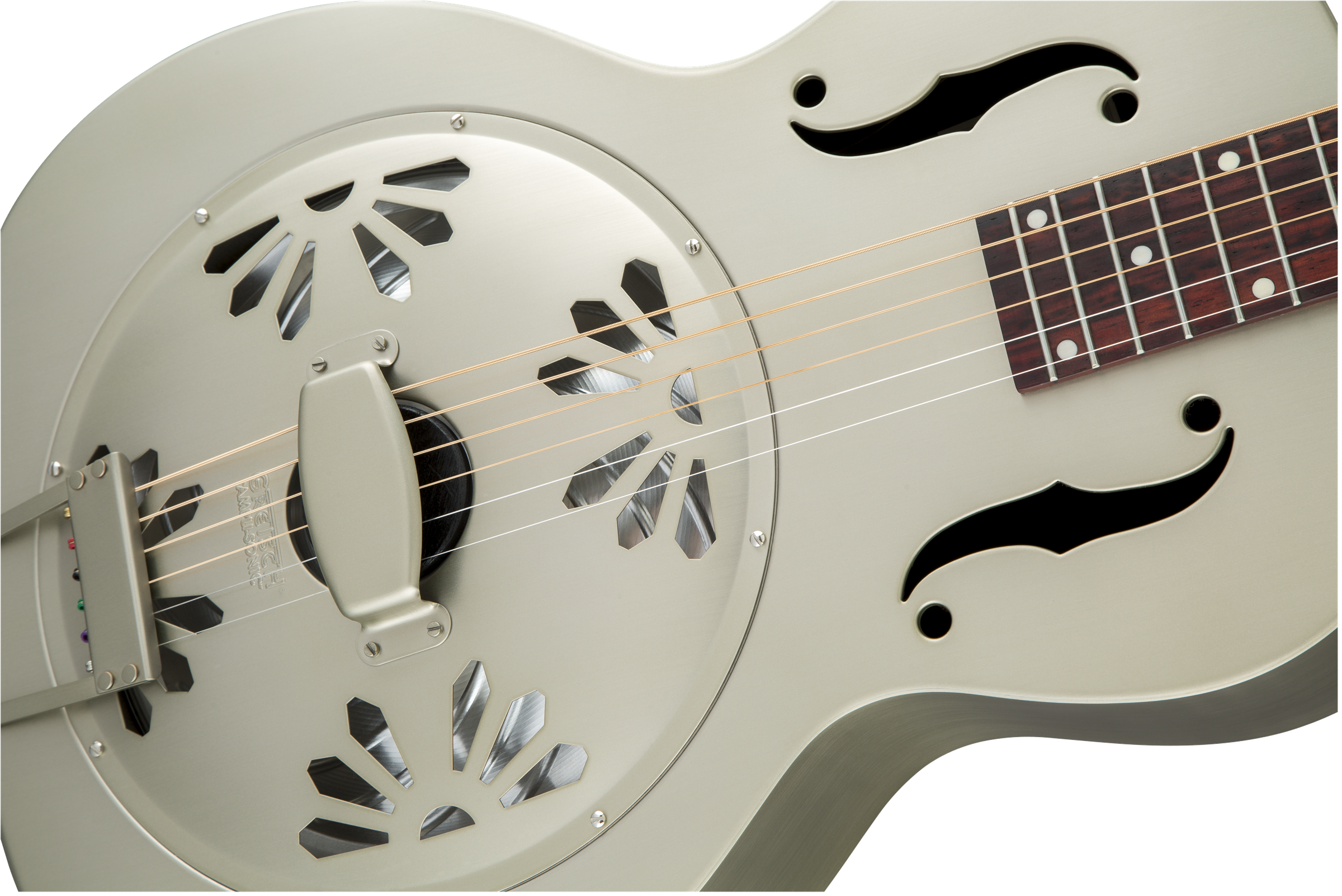 Gretsch G9201 Honey Dipper Round-Neck Resonator Guitar Bell Brass Body 2717013000