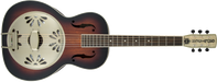 Gretsch G9241 Alligator Biscuit Round-Neck Resonator Guitar with Fishman Nashville Pickup - 2-Color Sunburst