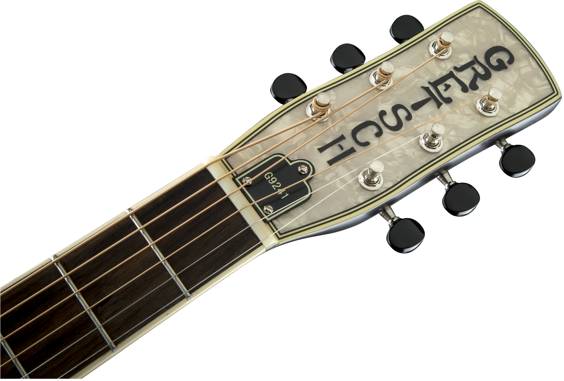 Gretsch G9241 Alligator Biscuit Round Neck Resonator Guitar with Fishman Nashville Pickup  2 Color Sunburst