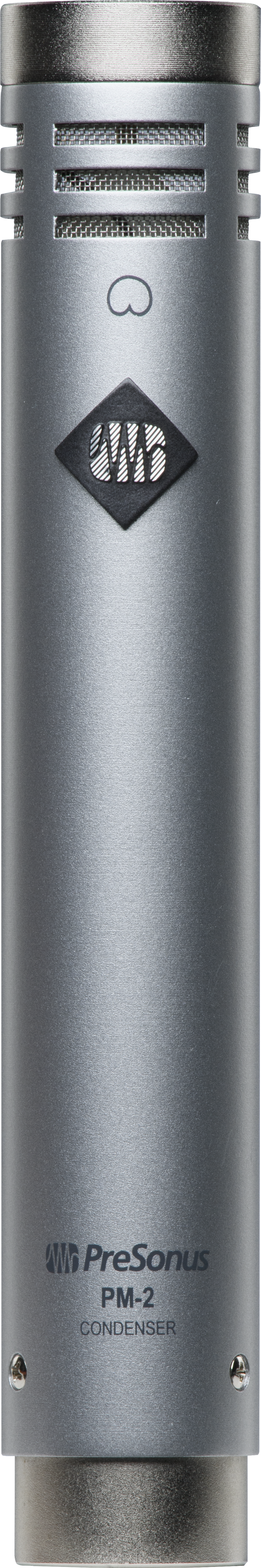 PreSonus® PM-2 Stereo Pair of Small-Diaphragm Cardioid Condenser Microphones, Black 2777300104