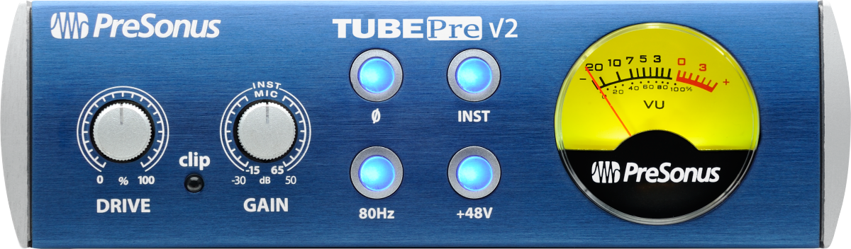 PreSonus® TubePre V2, Blue 2777400103