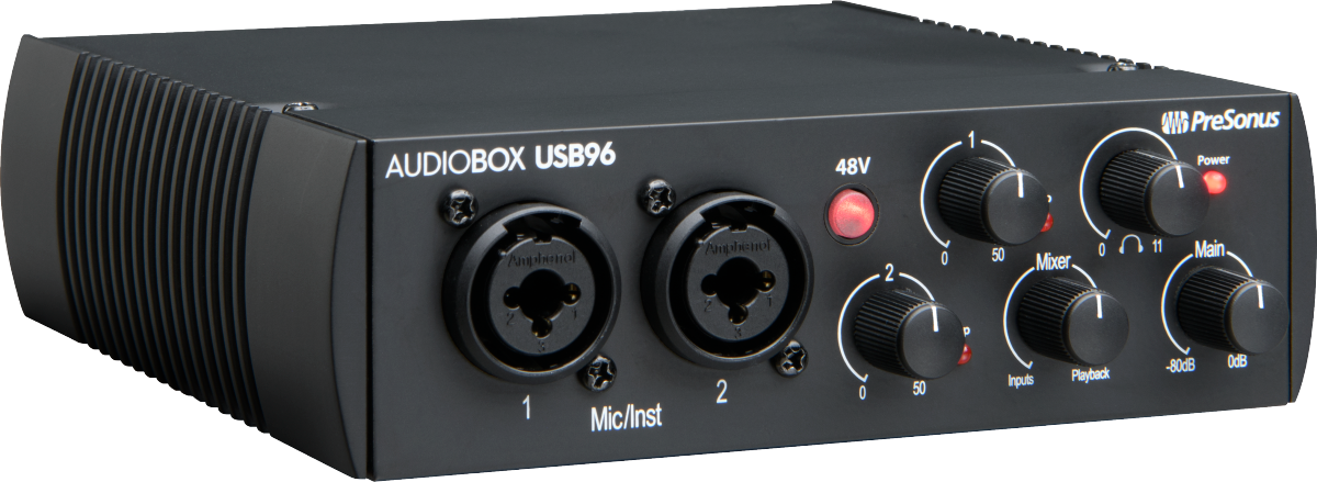 PreSonus® AudioBox® USB® 96K 25th Anniversary, Black, 2777700105