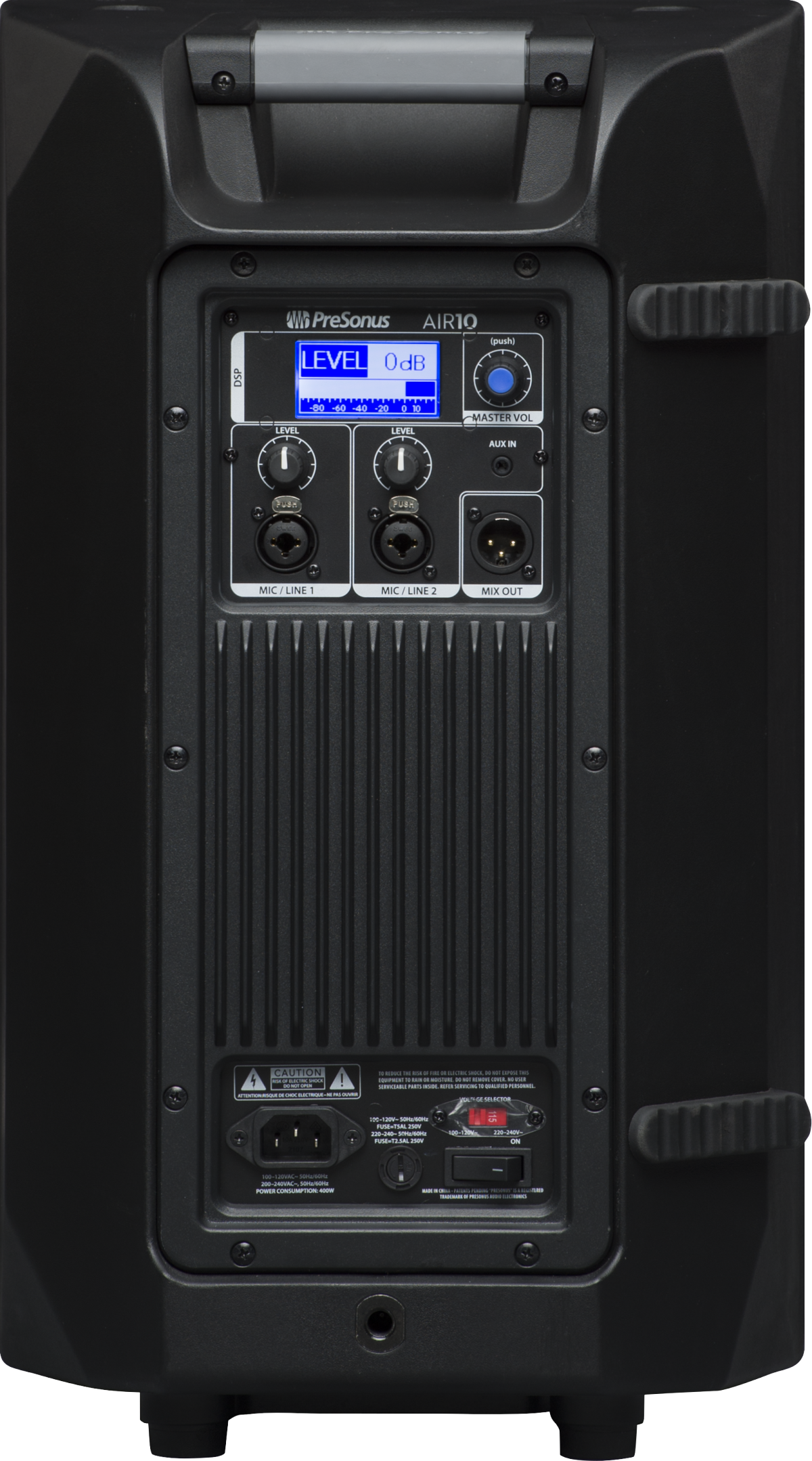 PreSonus® AIR10 2-Way Active Sound-Reinforcement Loudspeaker, Black 2779100101