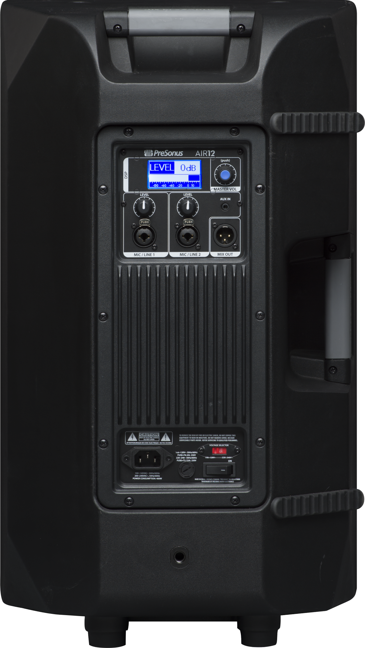 PreSonus® AIR12 2-Way Active Sound-Reinforcement Loudspeaker, Black 2779100102