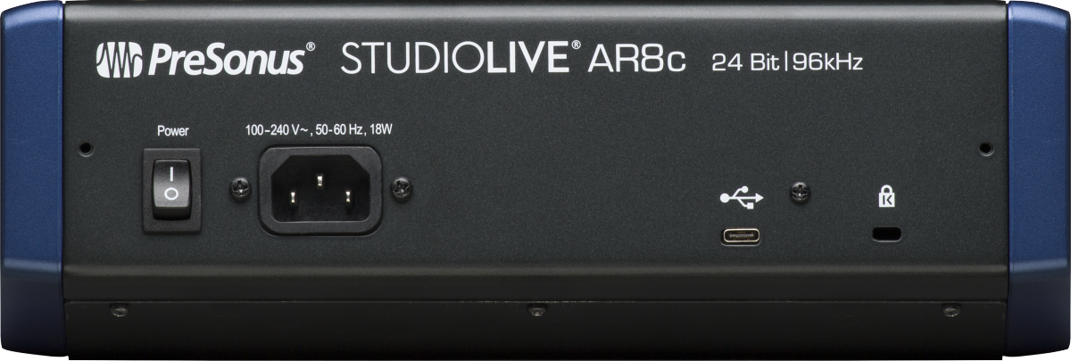 PreSonus StudioLive AR8c Analog Mixer, Blue STUDIOLIVE-AR8C