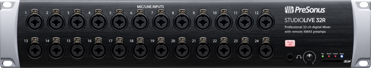 PreSonus® StudioLive® Series III 32R Digital Rack Mixer, Black 2779200 ...