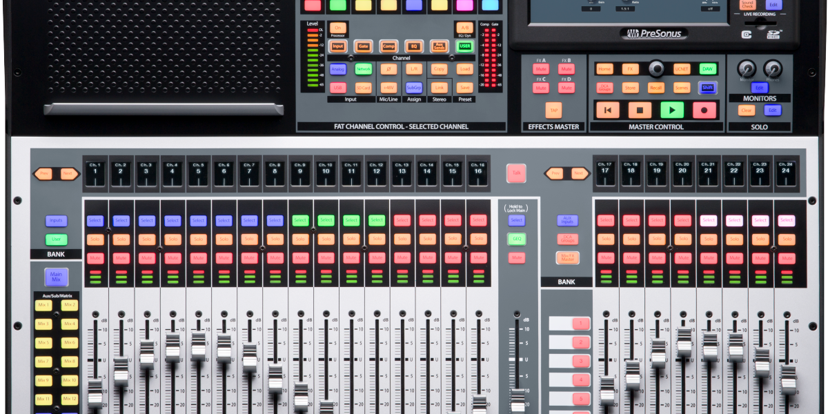 PreSonus StudioLive Series III 32SX Digital Console Mixer, Gray