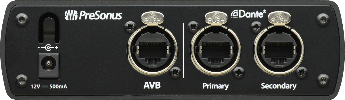 PreSonus® AVB-D16 Network Switch and Bridge, Black 2779300101
