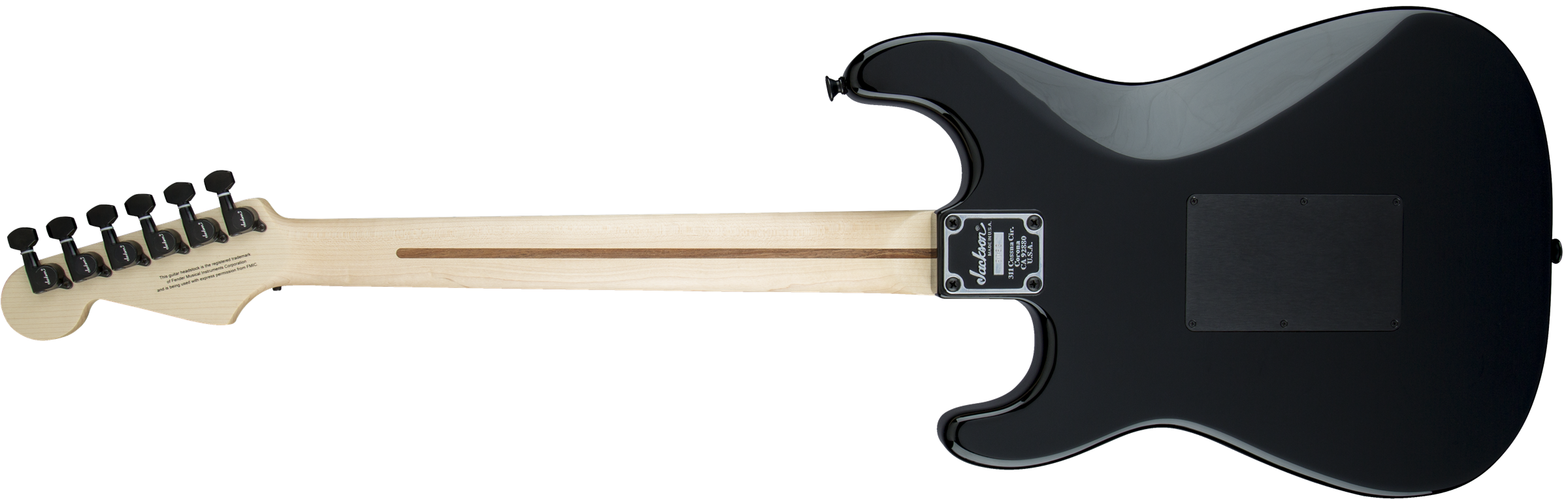 Jackson USA Signature Adrian Smith San Dimas SDQM Maple Fingerboard Transparent Green Burst 2804052887