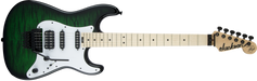 Jackson USA Signature Adrian Smith San Dimas SDQM Maple Fingerboard Transparent Green Burst 2804052887