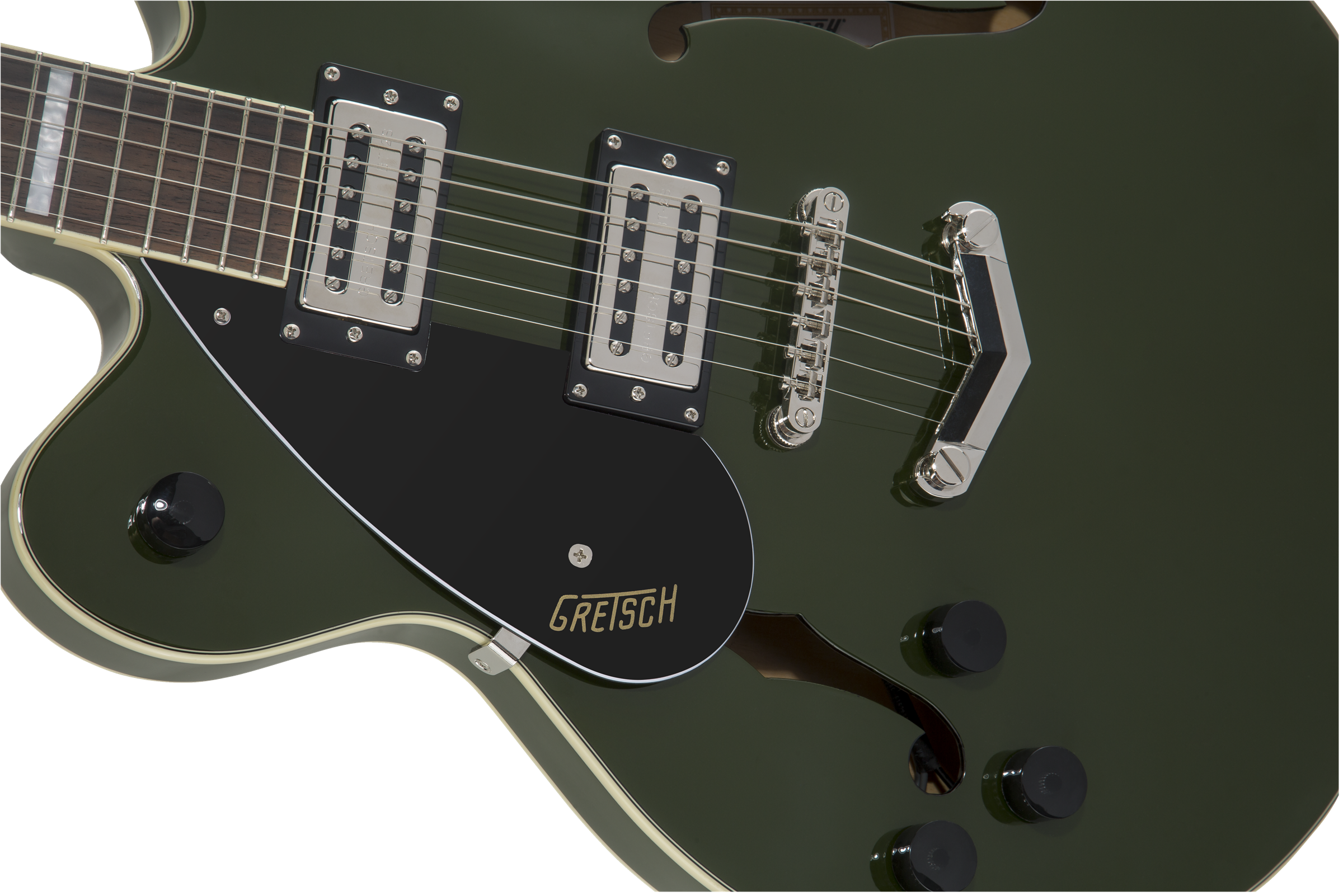 Gretsch G2622LH STREAMLINER™ CENTER BLOCK WITH V-STOPTAIL, LEFT-HANDED Torino Green 2806320580