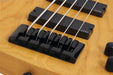 Schecter 5-string Electric Bass with Swamp Ash Body, Maple Neck Maple Fingerboard Active EQ Aged Natural 2853-SHC