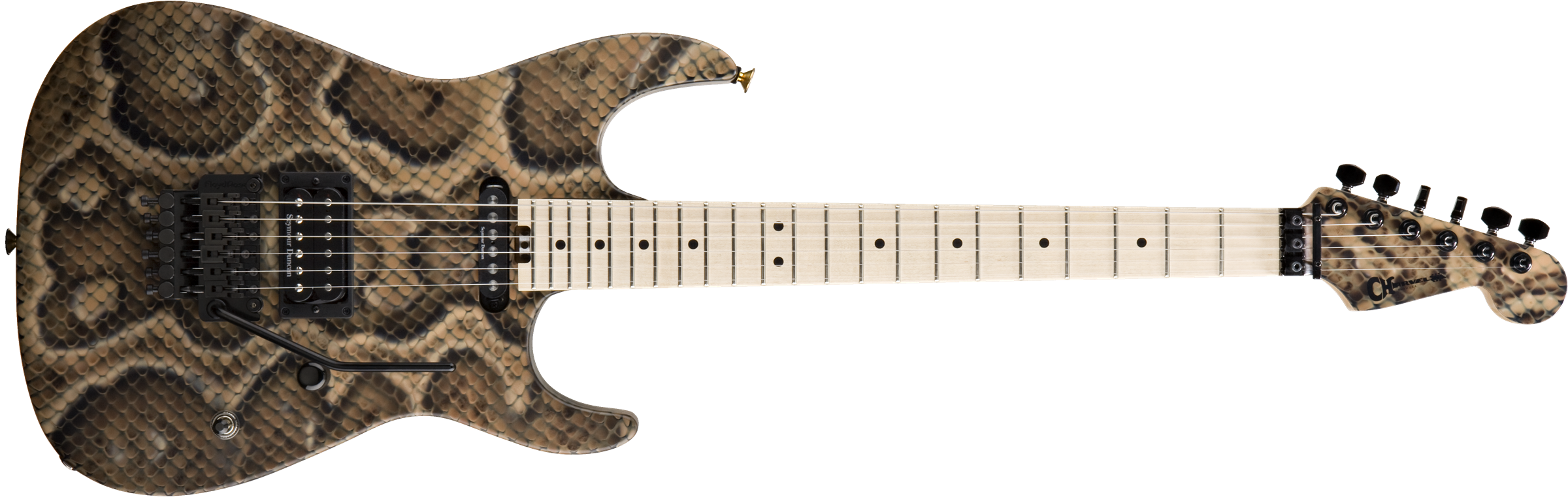 Charvel Warren DeMartini Signature Snake, Maple Fingerboard, Snakeskin 2869197000