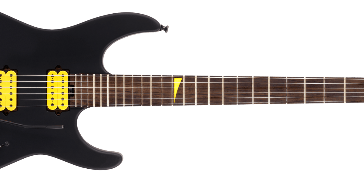 Jackson MADE IN JAPAN MJ Series Made in Japan Dinky DKR Ebony Fingerboard,  Satin Black 2904011803