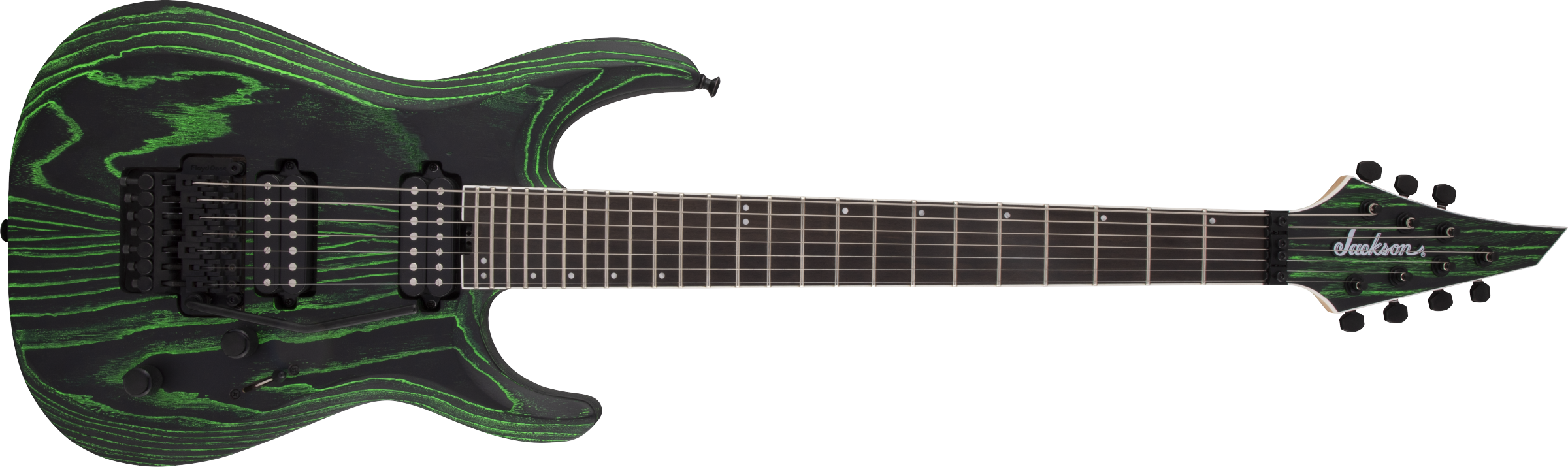 Jackson Pro Series Dinky DK2 Modern Ash FR7 Ebony Fingerboard Baked Green 2910001518