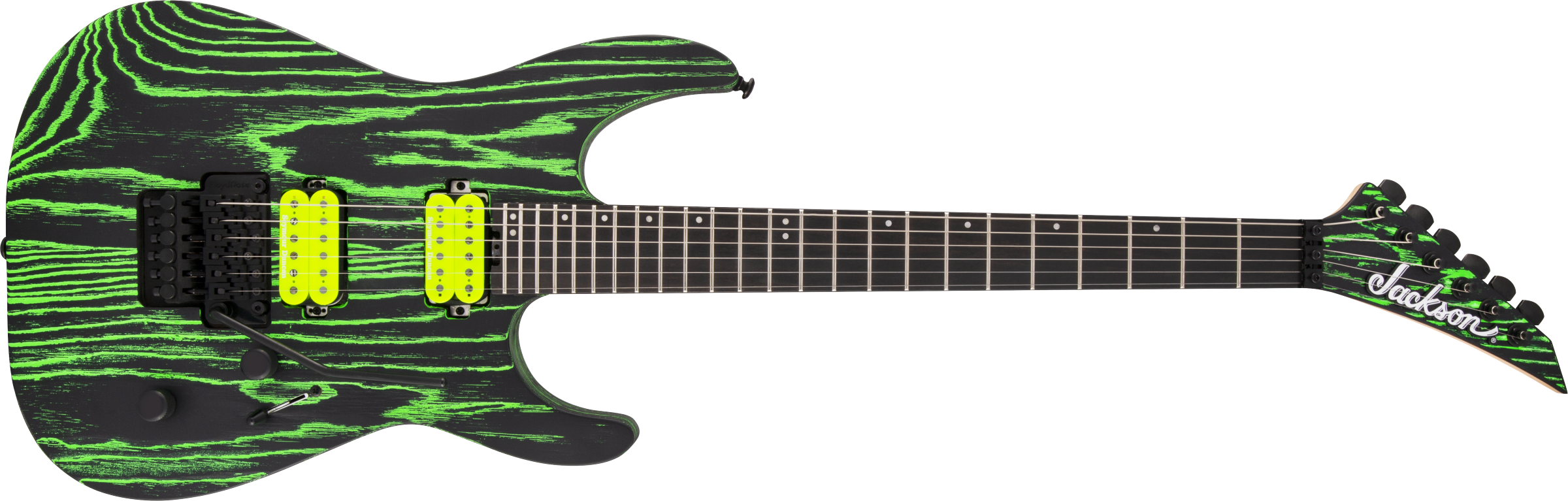 Jackson Pro Series Dinky DK2 Ash Ebony Fingerboard Green Glow
