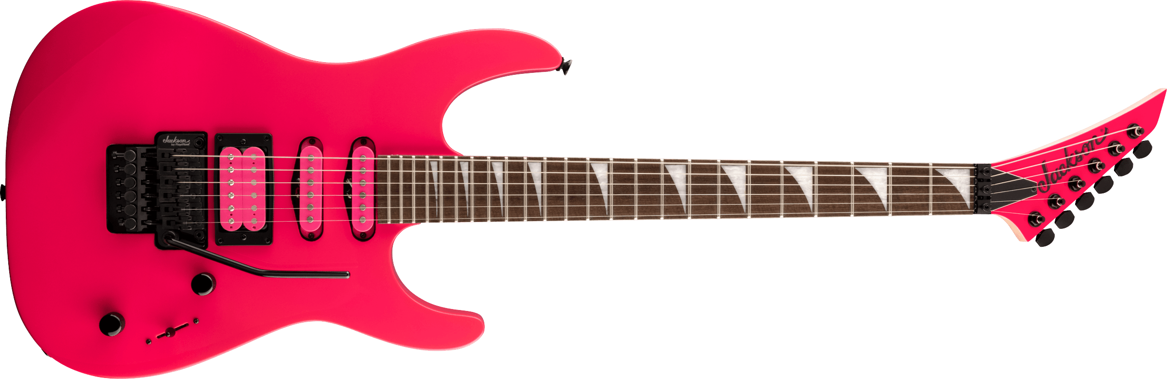 JACKSON X Series Dinky DK3XR HSS Neon Pink 2910022519 SERIAL