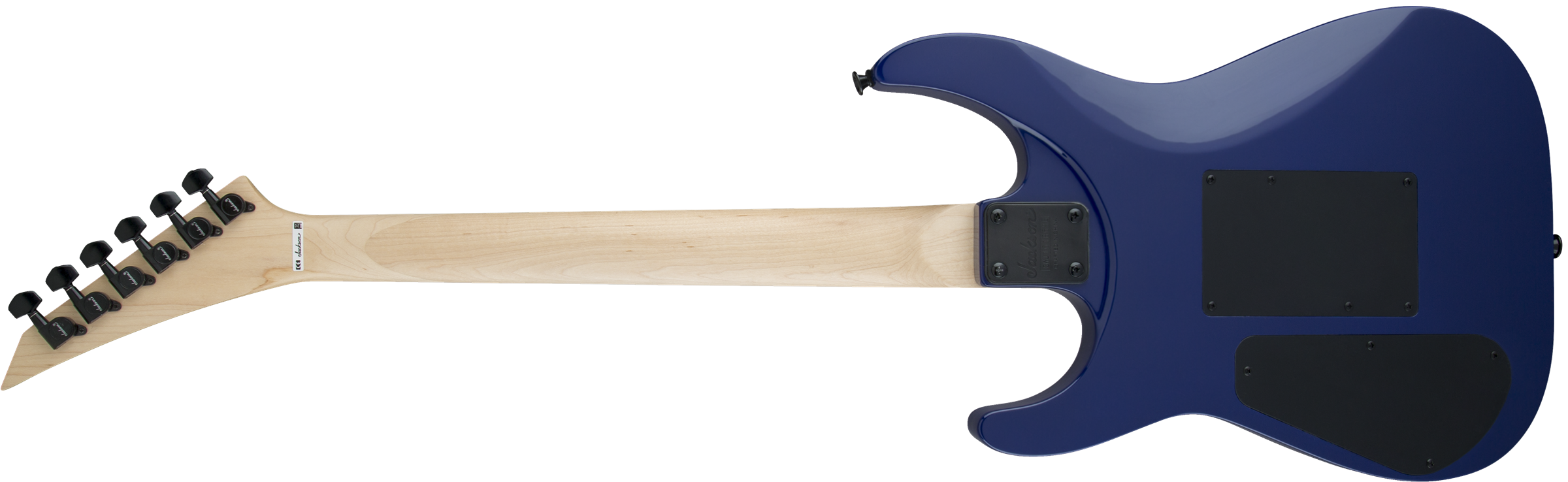 Jackson JS Series Dinky Arch Top JS32Q - Transparent Blue