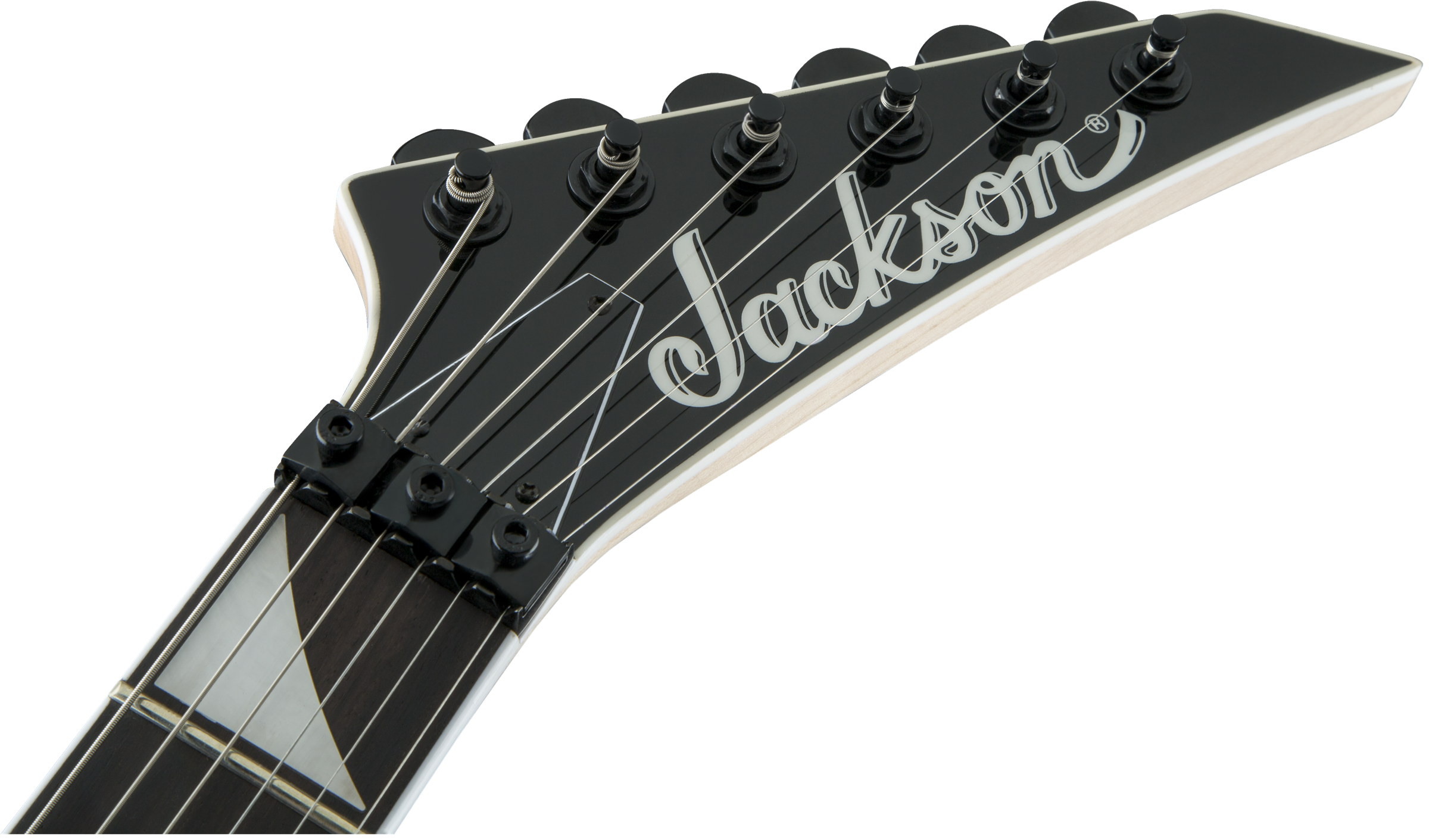 Jackson JS Series Dinky Arch Top JS32Q - Transparent Blue