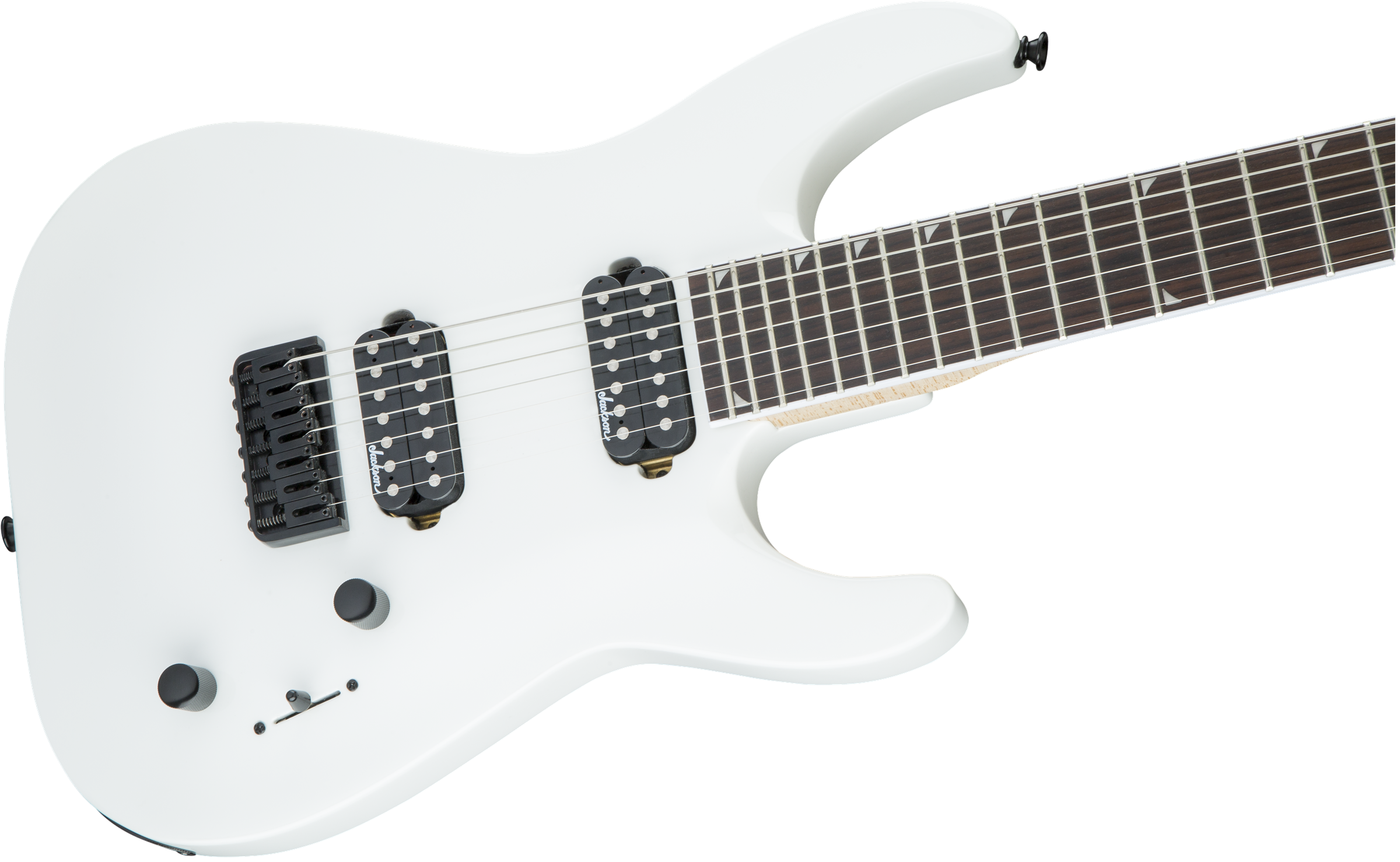 Jackson JS Series Dinky Arch Top JS32-7 DKA HT Amaranth Fingerboard Snow White