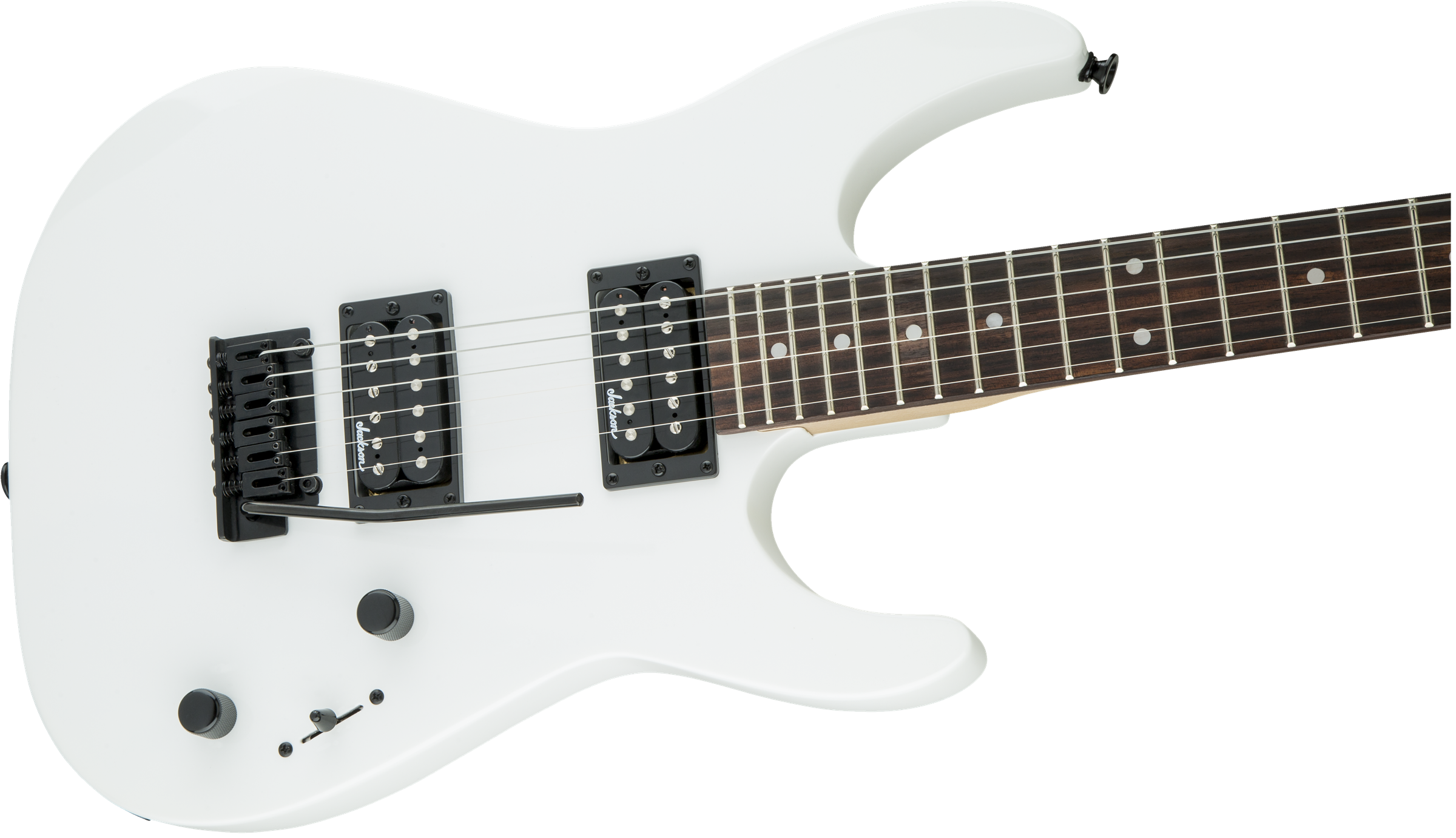 Jackson JS Series Dinky JS11 Amaranth Fingerboard Snow White